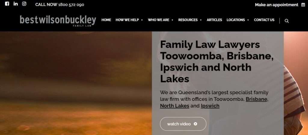 Law firm webdesign