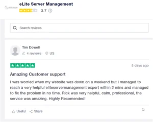 Elite Server Management Reviews summary