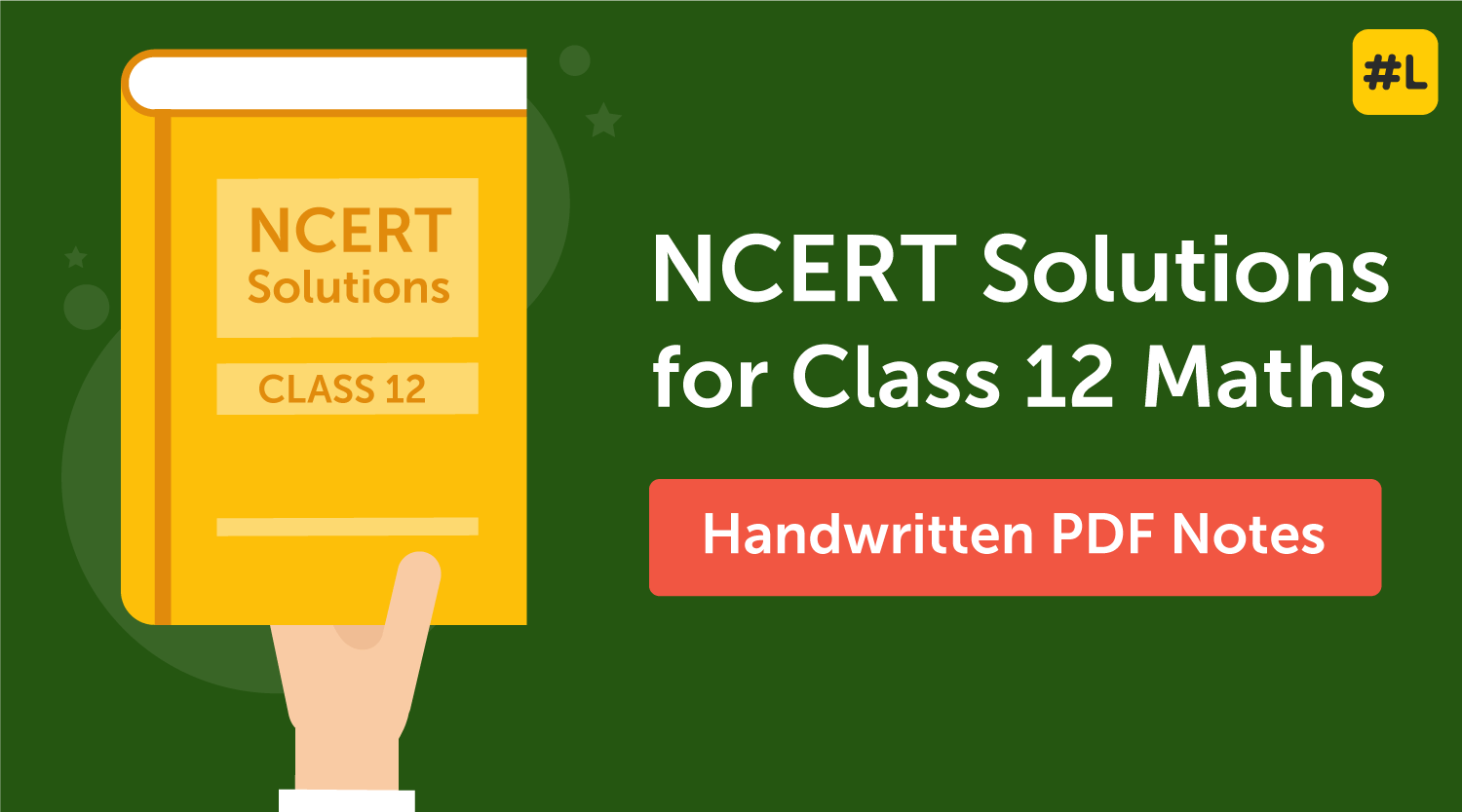 ncert solutions class 12 maths