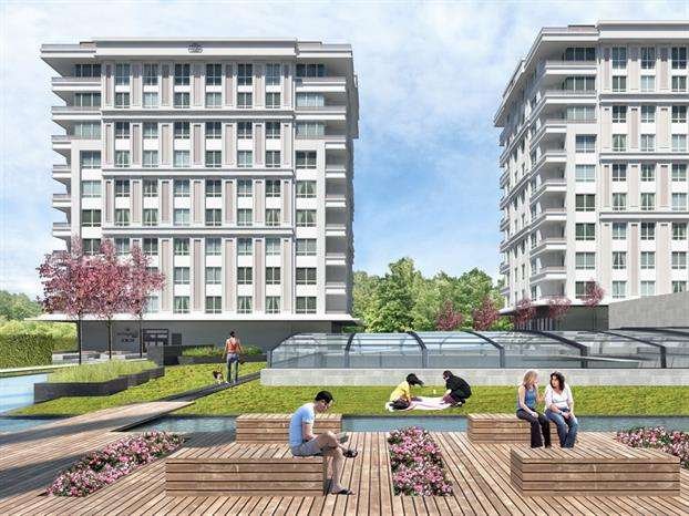 Purchase apartments in Evin Park residential in Istanbul