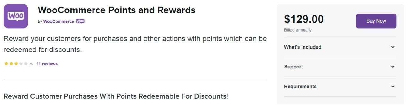 WooCommerce Points and Rewards marketing plugin