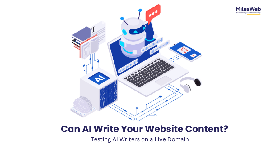 Can AI Write Your Website Content? Testing AI Writers on a Live Domain