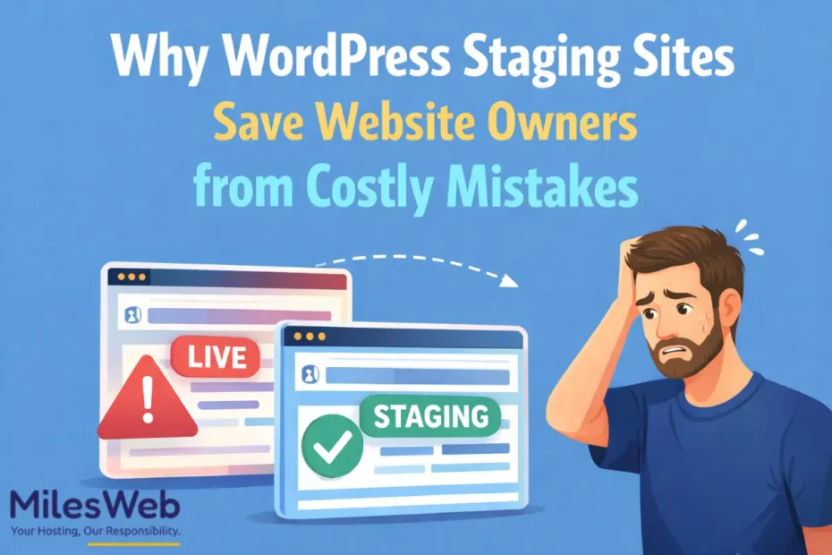 Why WordPress Staging Sites Save Website Owners from Costly Mistakes Why WordPress Staging Sites Save Website Owners from Costly Mistakes